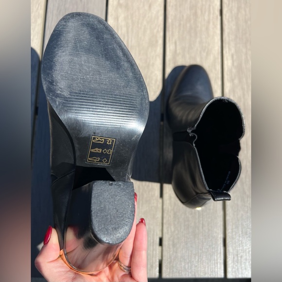 PEGABO - leather ankle boots size 5 - Picture 5 of 6